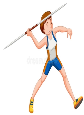 Man about To Throw Javelin Isolated Stock Vector - Illustration of design,  graphic: 154600212
